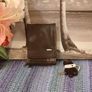 Travelon Brown Mini Crossbody Travel Bag